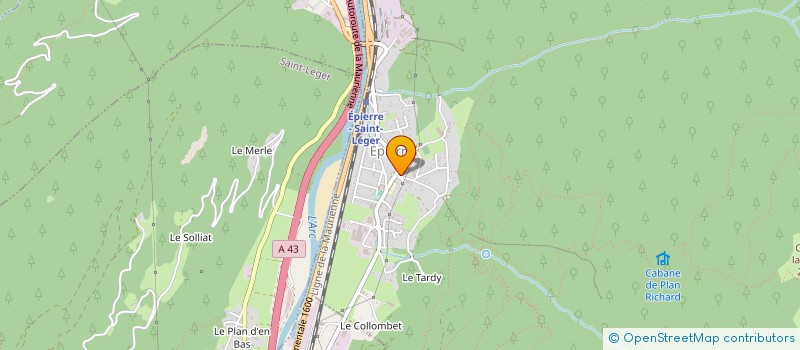 localisation de l'entreprise MELLAN ENERGIE  EPIERRE