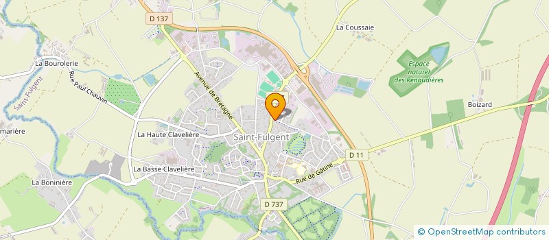localisation de l'entreprise MELLC INVESTISSEMENT à SAINT-FULGENT