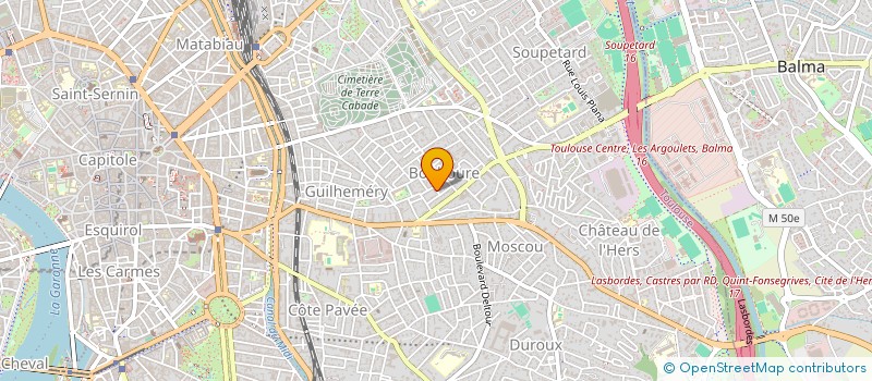 localisation de l'entreprise MELLE RELAX RIEUX à TOULOUSE
