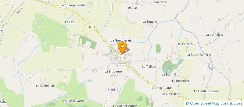 localisation de l'entreprise MELLE-VOUS EN!  MELLE