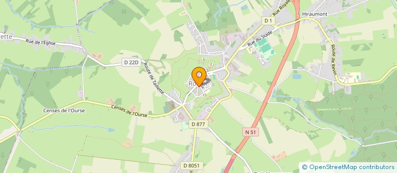 localisation de l'entreprise MELLENOA  ROCROI