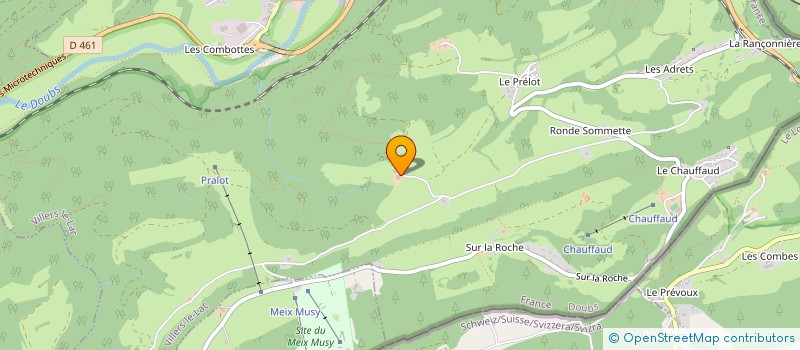 localisation de l'entreprise MELLER  VILLERS-LE-LAC