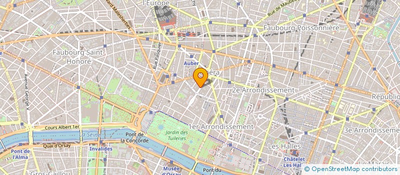localisation de l'entreprise MELLERIO DITS MELLER à PARIS