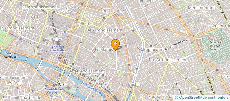 localisation de l'entreprise MELLETT DESIGN  PARIS