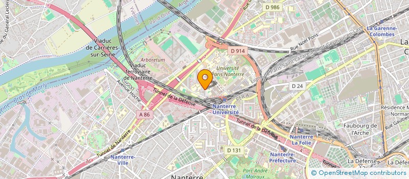 localisation de l'entreprise MELLIAME EVENTS  NANTERRE