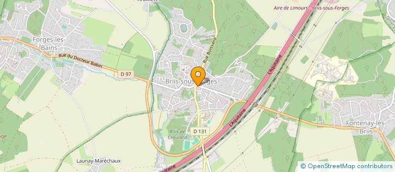 localisation de l'entreprise MELLIFERA à BRIIS-SOUS-FORGES