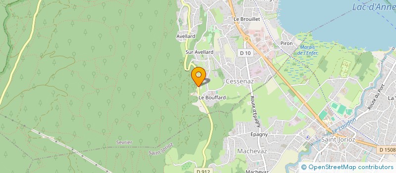 localisation de l'entreprise MELLIS INVEST  SEVRIER