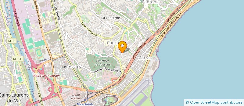 localisation de l'entreprise MELLISAH à NICE