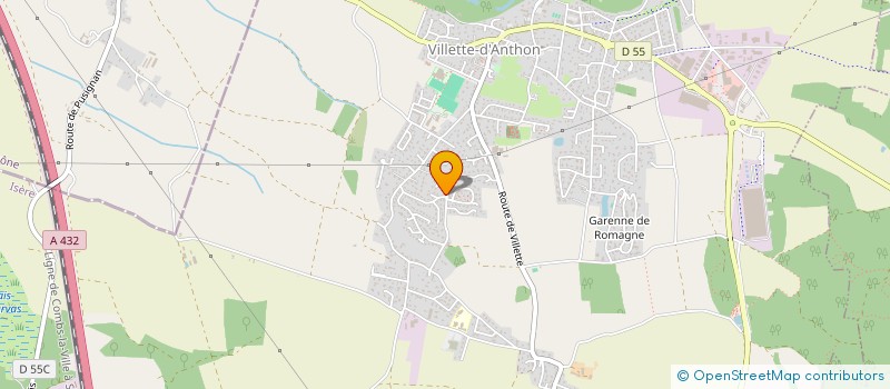 localisation de l'entreprise MELLITI TRANSPORT  VILLETTE-D'ANTHON