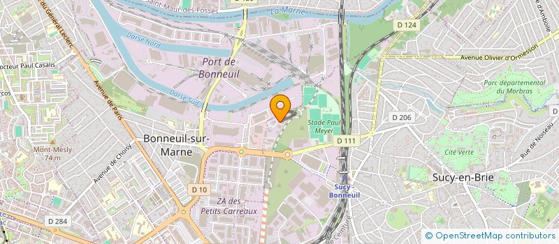 localisation de l'entreprise MELLITUS CARE  SUCY-EN-BRIE