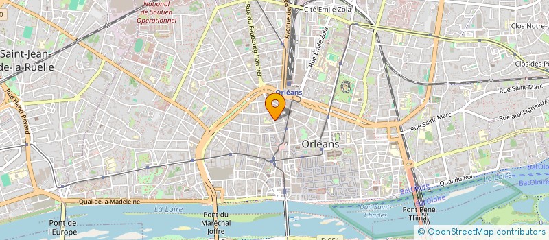 localisation de l'entreprise MELLONA à ORLEANS