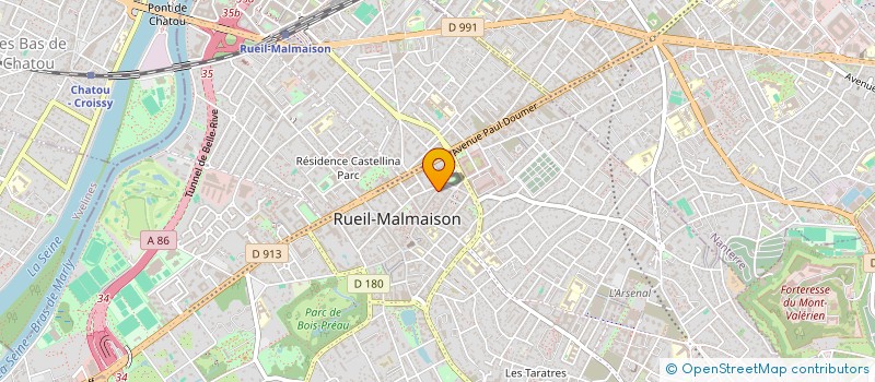localisation de l'entreprise MELLOU à RUEIL-MALMAISON