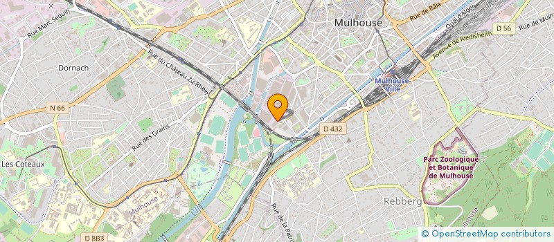 localisation de l'entreprise MELLOW  MULHOUSE