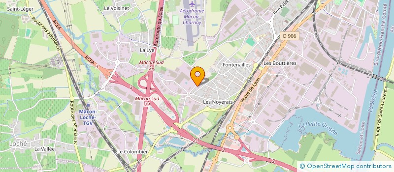 localisation de l'entreprise MELLOW PRODUCTION  MACON