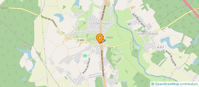 localisation de l'entreprise MELLOZ  LE DESCHAUX