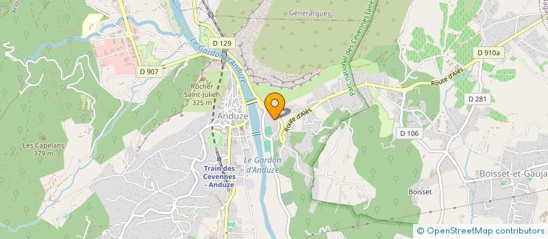 localisation de l'entreprise MELLY ROB  ANDUZE