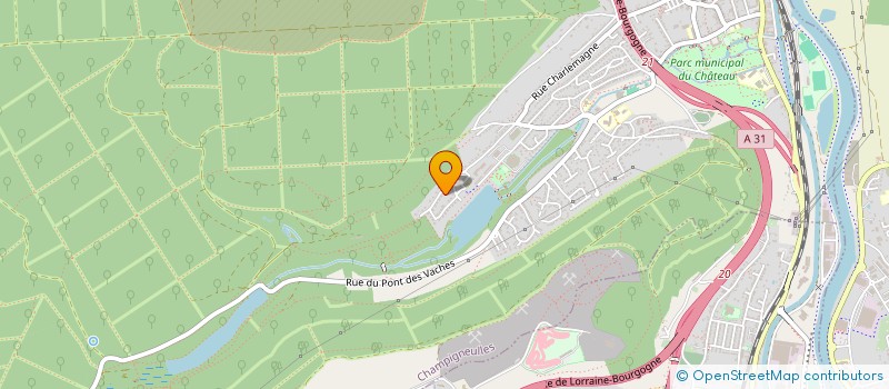 localisation de l'entreprise MELMAX  CHAMPIGNEULLES