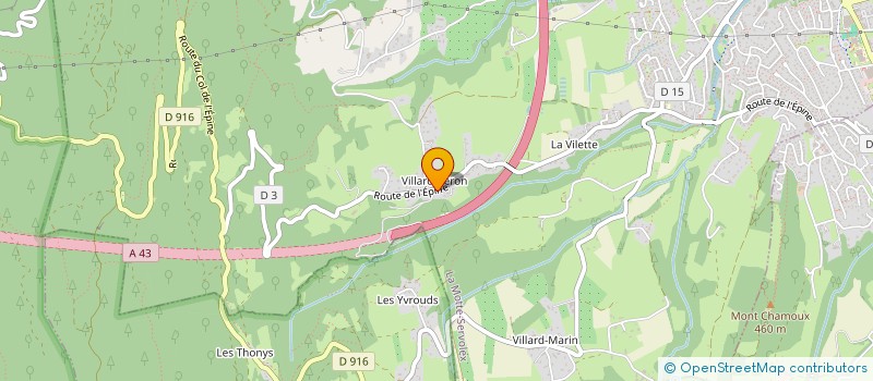 localisation de l'entreprise MELMEL  LA MOTTE-SERVOLEX