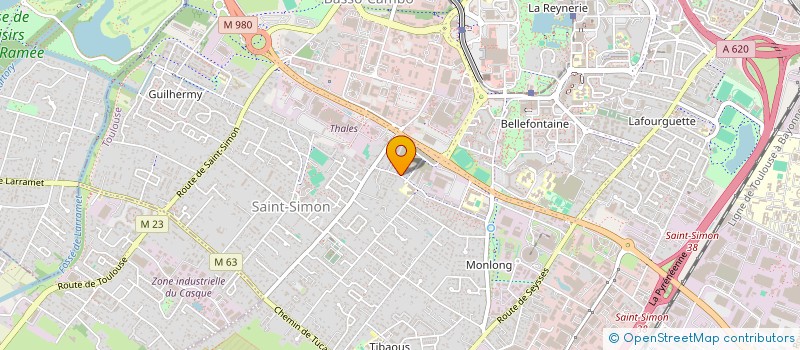 localisation de l'entreprise MELMO INGENIERIE  TOULOUSE