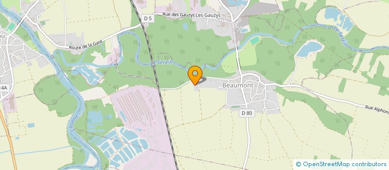 localisation de l'entreprise MELNOE à CHEMILLY-SUR-YONNE