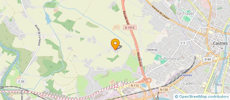 localisation de l'entreprise MELNP SCI INVEST IMMO  CASTRES