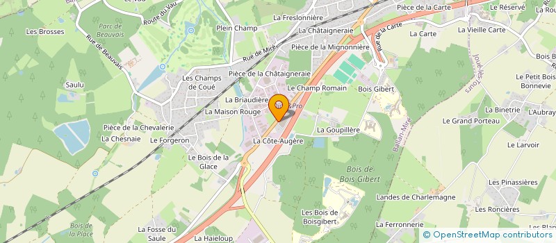 localisation de l'entreprise MELO  BALLAN-MIRE