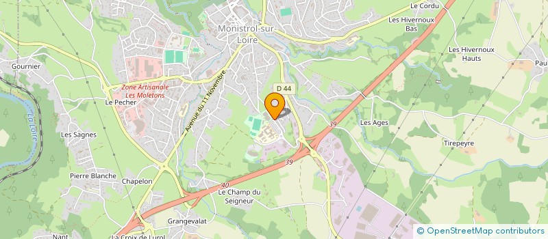 localisation de l'entreprise MELO  MONISTROL-SUR-LOIRE