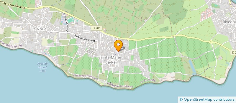 localisation de l'entreprise MELO'COTTON  SAINTE-MARIE-DE-RE