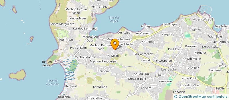 localisation de l'entreprise MELO GWAREMM  LANDEDA