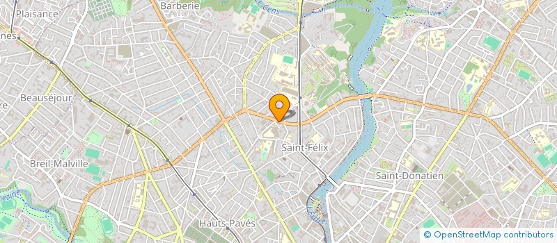 localisation de l'entreprise MELO44 à NANTES