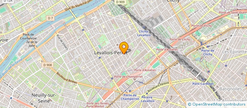 localisation de l'entreprise MELO92 à LEVALLOIS-PERRET