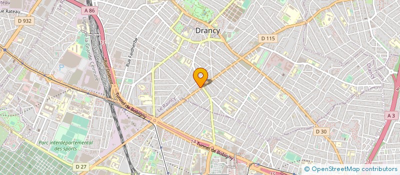 localisation de l'entreprise MELOANE DJENA ET JESSY à DRANCY