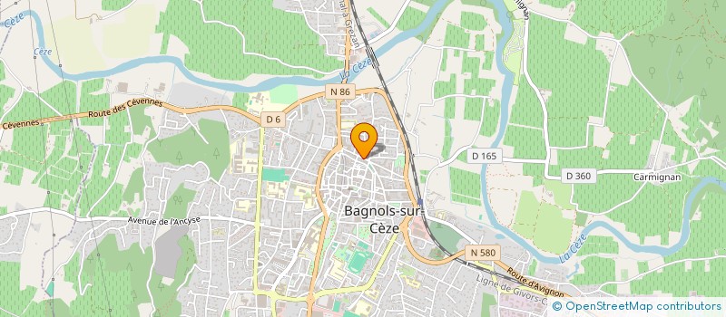 localisation de l'entreprise MELOANGE à BAGNOLS-SUR-CEZE