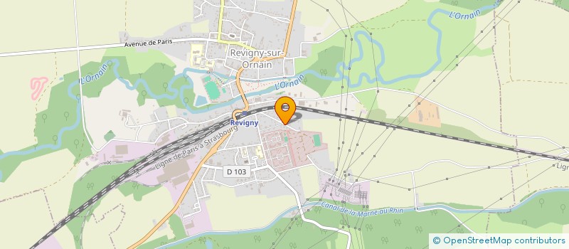 localisation de l'entreprise MELOCCO EURL à REVIGNY-SUR-ORNAIN