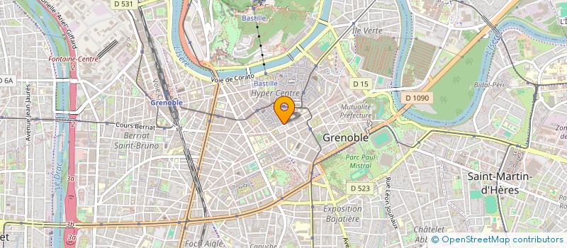 localisation de l'entreprise MELOCOCA à GRENOBLE