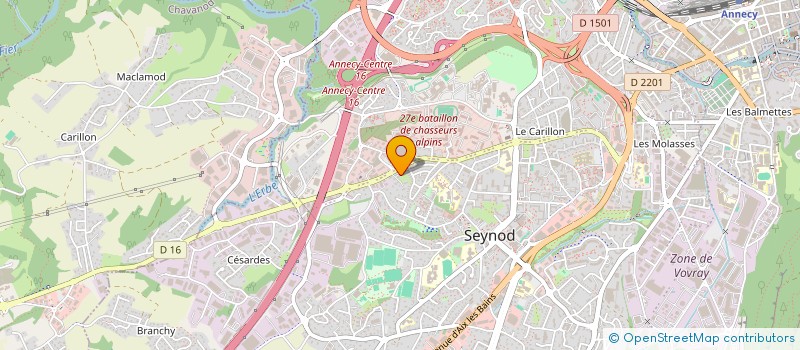 localisation de l'entreprise MELOCOTON IT à ANNECY