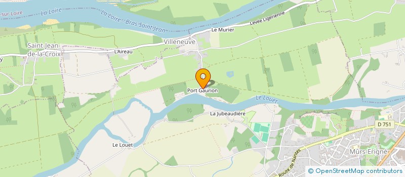 localisation de l'entreprise MELOCOTONE  MURS-ERIGNE