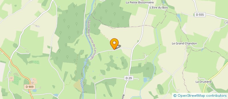 localisation de l'entreprise MELODART à SAINTE-MARGUERITE-DE-CARROUGES