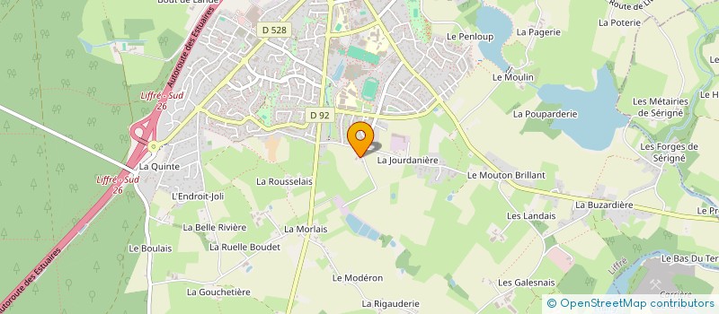 localisation de l'entreprise MELODI'SHOW  LIFFRE