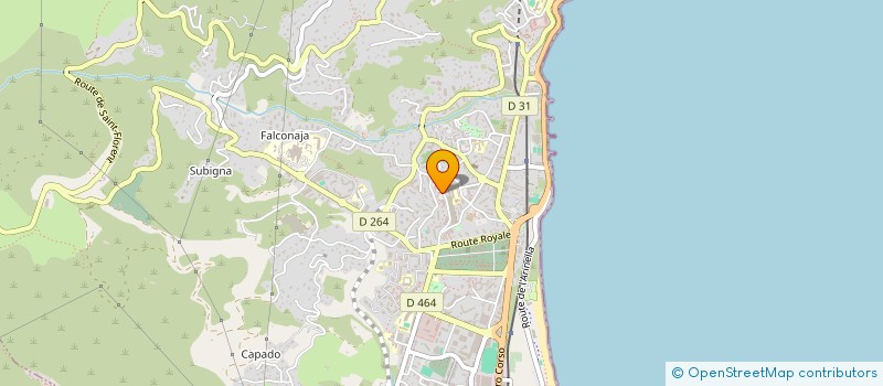 localisation de l'entreprise MELODIA à BASTIA
