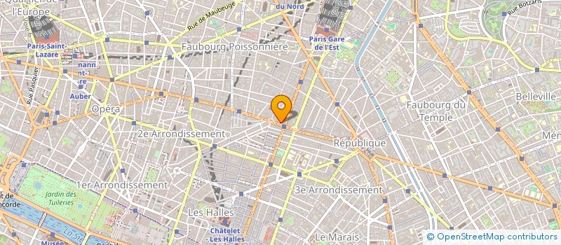 localisation de l'entreprise MELODIE 16  PARIS