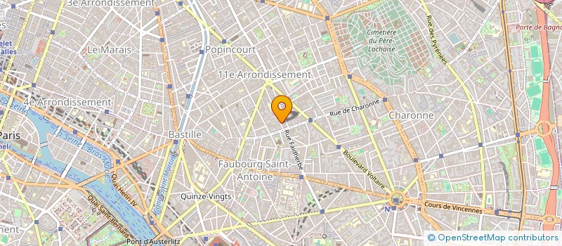 localisation de l'entreprise MELODIE  PARIS