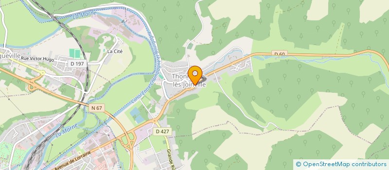 localisation de l'entreprise MELODIE à THONNANCE-LES-JOINVILLE