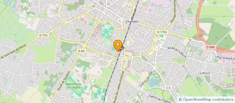 localisation de l'entreprise MELODIE à CHALLANS