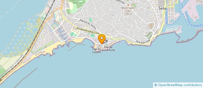localisation de l'entreprise MELODIE DU BONHEUR à SETE