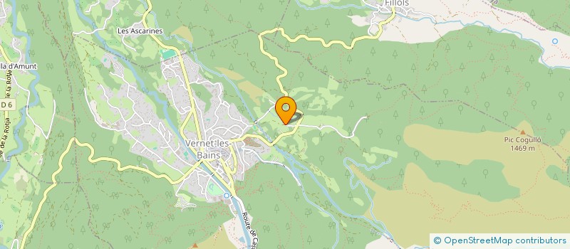 localisation de l'entreprise MELODIE DU CANIGOU  VERNET-LES-BAINS