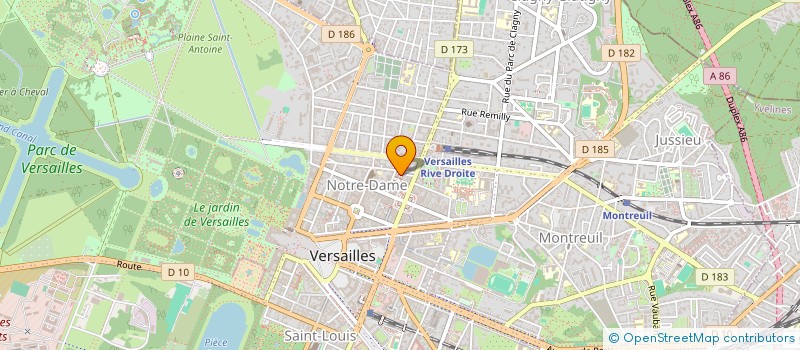 localisation de l'entreprise MELODIE DU QUELENNEC à VERSAILLES