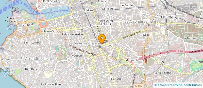 localisation de l'entreprise MELODIE EN SOUS SOL à MARSEILLE