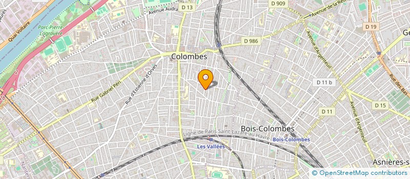 localisation de l'entreprise MELODIE EN SOUS-SOL à COLOMBES