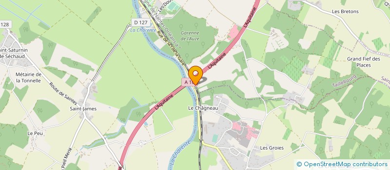 localisation de l'entreprise MELODIE PISCINES 17  TAILLEBOURG